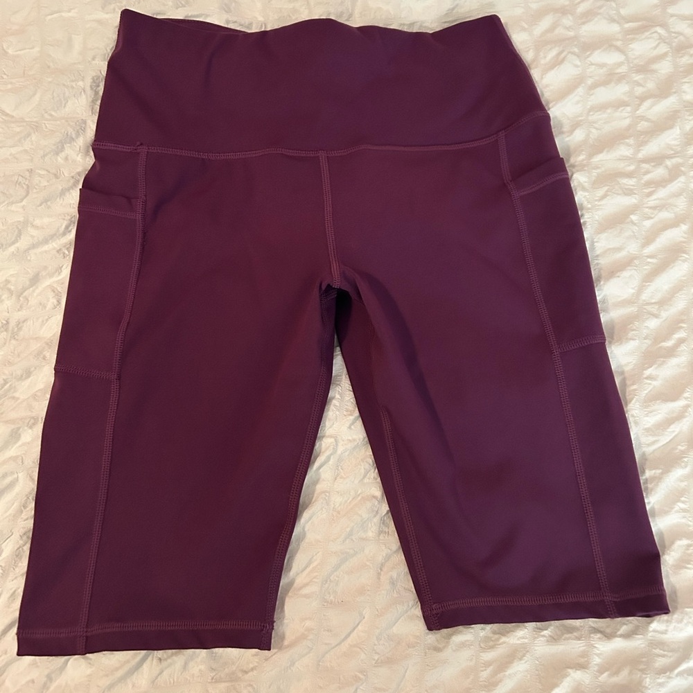 Lululemon Purple Biker Shorts Women’s Size S